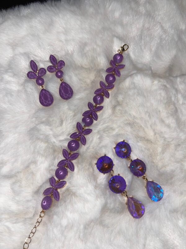 Pulsera Ajustable Con Piedras - Imagen 3