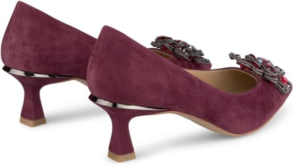 Stiletto flor vino Alma en Pena - Imagen 3